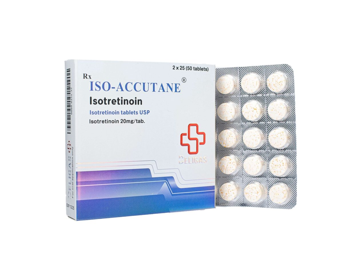 Roaccutane isotretinoin 20mg